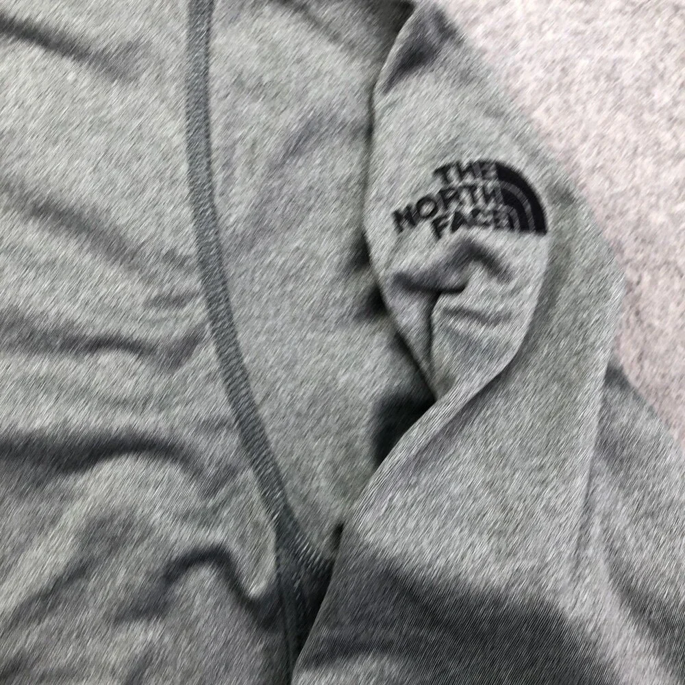 The North Face Pullover Mens XL Gray 1/4 Zip Long Sleeve Top Dominion Payroll
